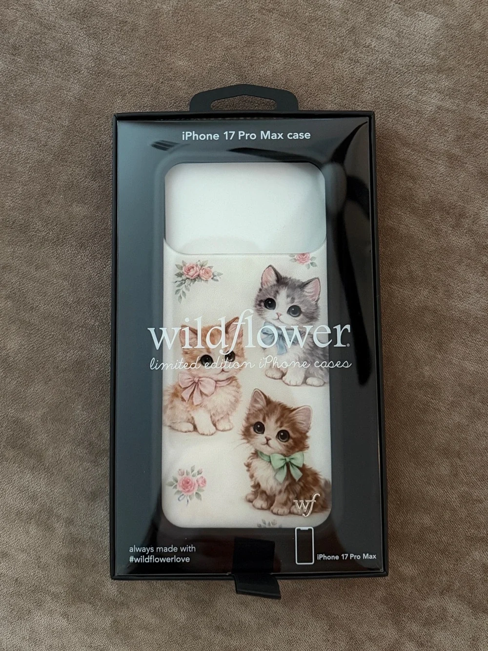 Wildflower IPhone 17 Pro Max Case Vintage Kittens